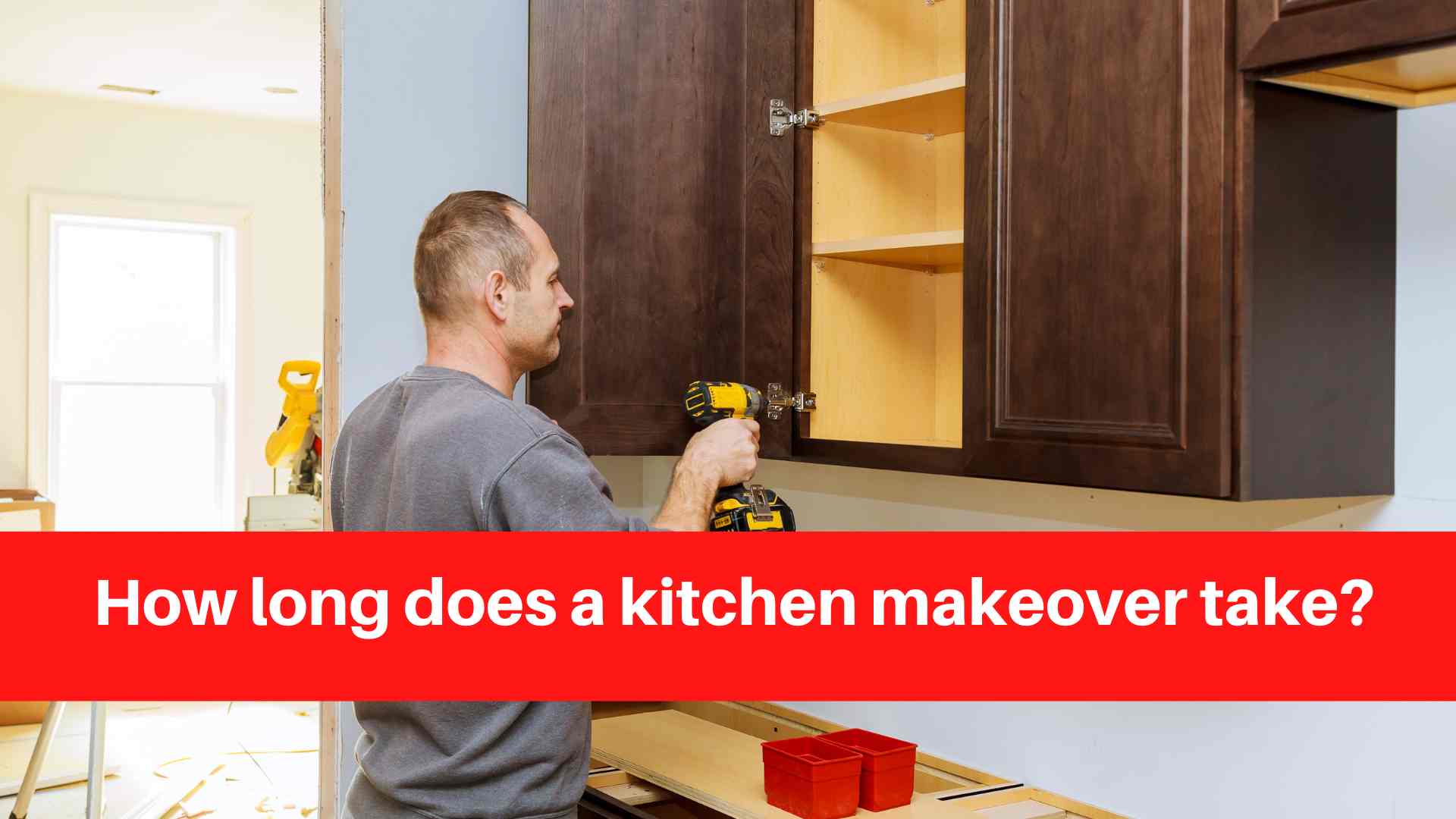 How long does a kitchen makeover take