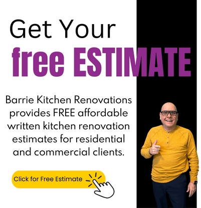 Barrie Kitchen Renovations Free Estimate